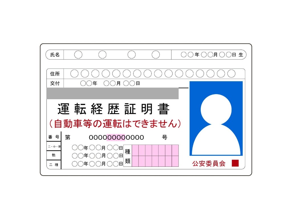 運転経歴証明書