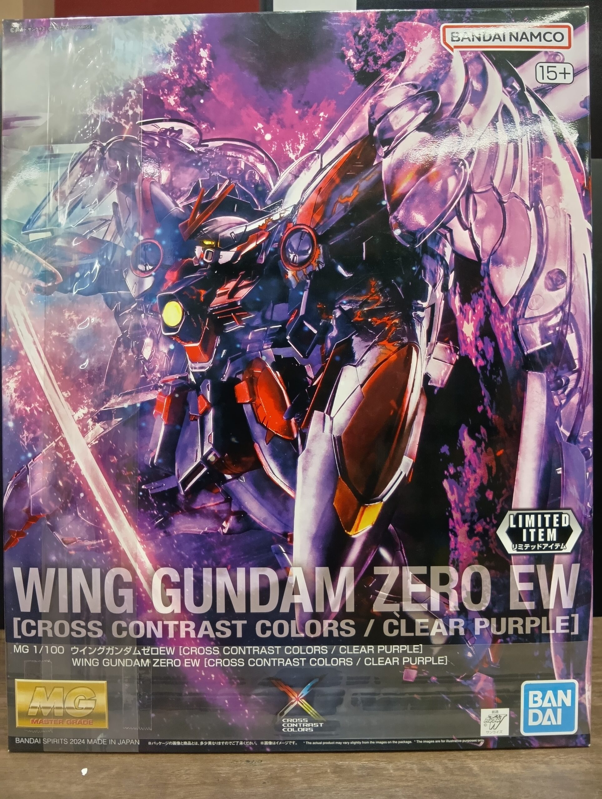 1/100 MG XXXG-00W0 ウイングガンダムゼロ EW(CROSS CONTRAST COLORS/CLEAR PURPLE) 「新機動戦記ガンダムW Endless Waltz」
