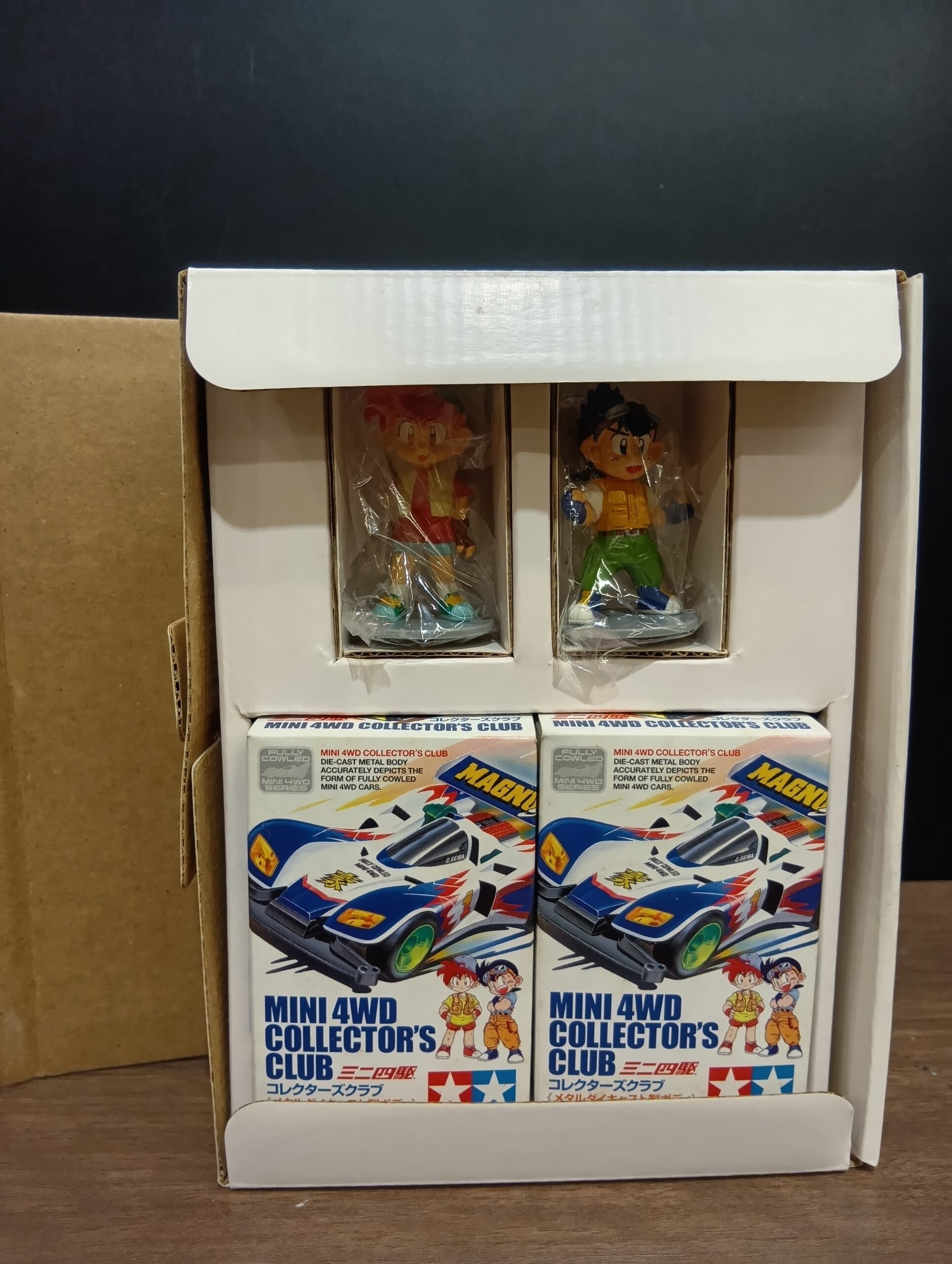烈＆豪 オリジナルフィギュアセット 「爆走兄弟レッツ＆ゴー DVD-BOX」 初回生産特典