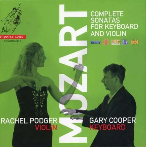 RACHEL PODGER(VIOLIN)・GARY COOPER(KEYBOARD) / MOZART：COMPLETE SONATAS FOR KEYBOARD AND VIOLIN[輸入盤]
