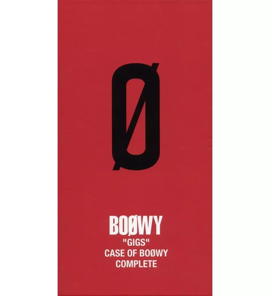 BOOWY / ”GIGS” CASE OF BOOWY COMPLETE Limited BOX [完全限定盤]