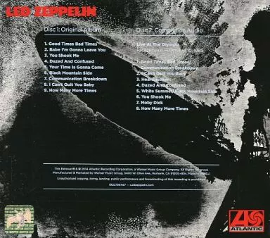 輸入洋楽CD　Led Zeppelin / Led Zeppelin 1 [DELUXE EDITION 2CD][輸入盤]