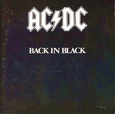 洋楽CD　AC/DC/バック・イン・ブラック